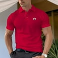 thumbnail image 6 of Men's Polo Cotton Comfort T-Shirt Skull and Cherry Combination Design, 6 of 16