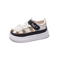 thumbnail image 1 of Sandalias de media caña para niños, sandalias de suela suave antipatadas, sandalias de cuero para niños y niñas, zapatos con agujeros, 1 of 6