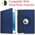thumbnail image 3 of Vultic iPad Pro 9.7 Case (2016) - 360 Degree Rotating Stand [Auto Sleep/Wake] Folio Leather Smart Cover Case for Apple, 3 of 5