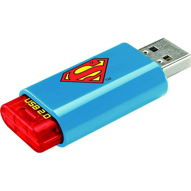 Clé USB 2.0 EMTEC Click 8 Go, Superman 