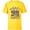 Yellow, variant on Disney Mickey Mouse Sports Tennis Star 28 Distressed - Short Sleeve T-Shirt for Kids - Customized-White