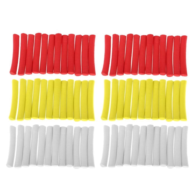72 Piezas de Espuma de Pesca, Cilindro, Flotador, Zig, Alineadores, Aparejos de Emergentes Cola Palitos de espuma de pesca de carpa
