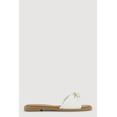 thumbnail image 2 of Women's Bow Band Metallic Detail Slide Sandals, 2 of 3