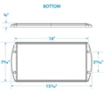 thumbnail image 5 of Seachoice Premium Battery Tray with Stainless Steel Hold Down Rods, 5 of 5