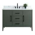thumbnail image 5 of Vanity Art 48" Single Sink Bathroom Vanity Cabinet with Engineered Marble Countertop, 5 of 9