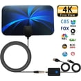 thumbnail image 2 of Antena de cable HDTV 4K, antena de TV para canales locales, antena de TV interior mejorada 2024, chip 5G, se puede utilizar en todo el mundo, antena para Smart TV interior, compatible con 4K 1080p tod, 2 of 7