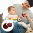 thumbnail image 1 of PAMINGONO 2 Pcs Instruments de Rythme Castanet pour Enfants Amélioration de la Coordination Main-il 6.5x6.5x3in, 1 of 5