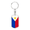Dog Tag with Swivel Keychain (Gold), variant on Philippine Flag Swivel Dog Tag Keychain Stainless Steel Silver Tone or Gold Tone