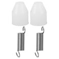 thumbnail image 2 of SHISUYAN 1 Set Stainless Steel Funnel Spring for Octopus Balls Maker Pancake Batter Dispenser Spring Silicone Stopper Kit, 2 of 9