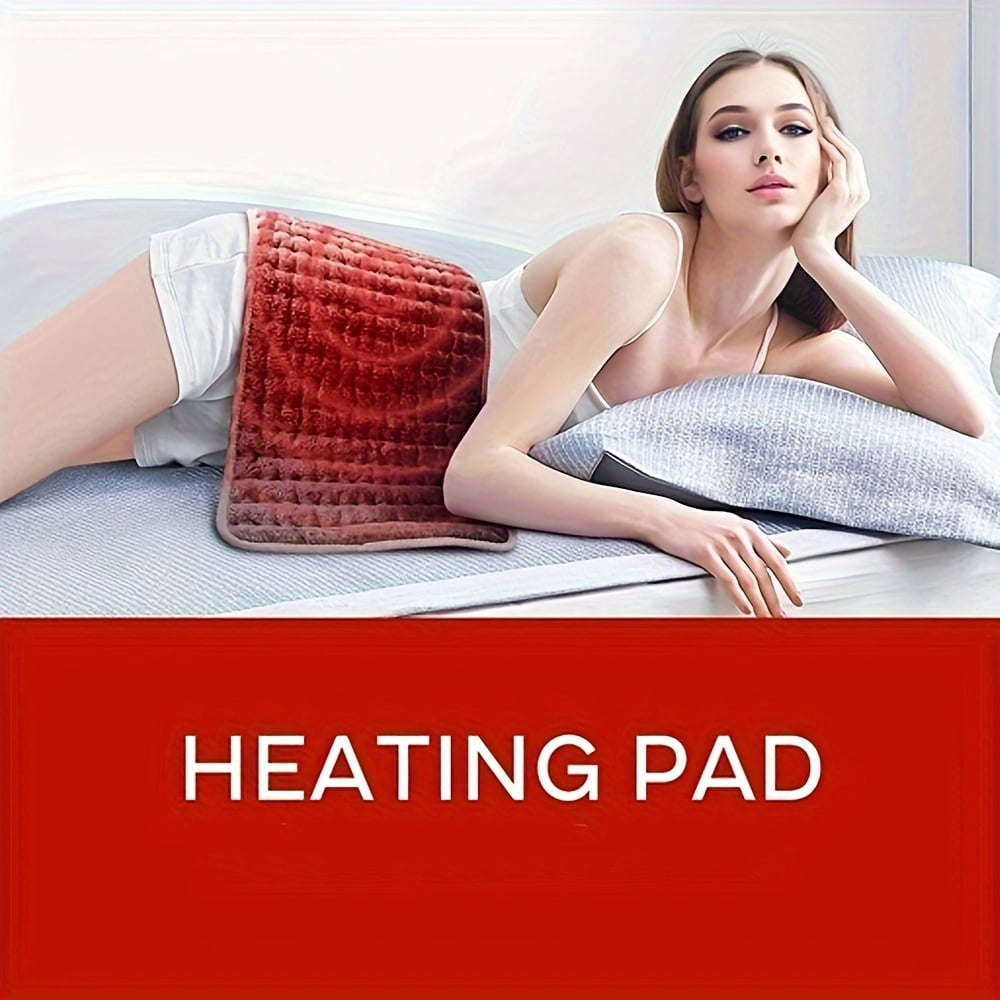 XINRUI Electric Heating Pad for Pain Relief – 6 Heat Settings, 4 Timers, Auto Shut-Off, Washable Fabric – Multiple Sizes – Ideal Gift for Men, Women & Dad.