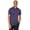 Purple, variant on Men's Performance Primegreen Solid Polo Golf Shirt, Large Purple -