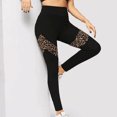 thumbnail image 5 of DHFJKG Seamless Workout Leggings Women High Waisted Leopard Patchwork Stretchy Fitness Yoga Pants Athletic Versatile Tights, 5 of 5
