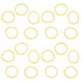thumbnail image 3 of 1 Bag High Temperature Resistant Rubber Bands Perm Rubber Rings (Yellow), 3 of 7