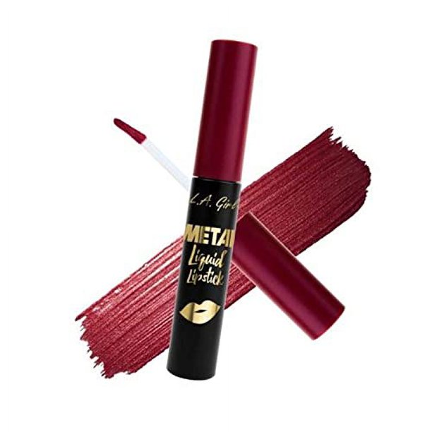 Lápiz labial líquido metálico de L.A Girl (Lustrous)