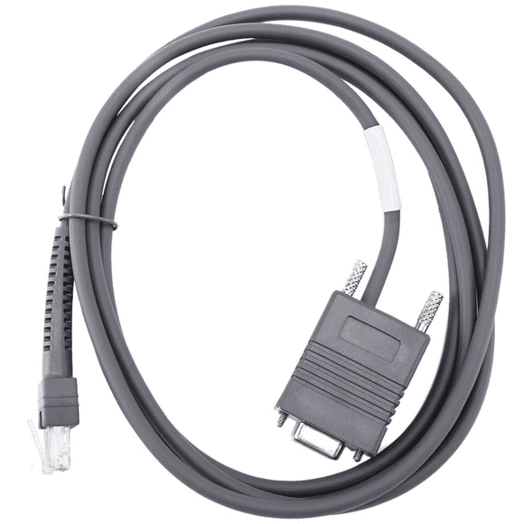 6X LS2208 RS232 Serial Cable CBA-R01-S07PAR Barcode Scanner LS2208 6.5 Feet