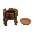 thumbnail image 1 of jinwen Fish Tank Hideout Decorative Decor Habitat Basking Area for Frog Betta Snake W1234, 1 of 9