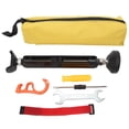 thumbnail image 1 of KIMISS Support de Levage pour Moto, Support de Levage de Roue Universel Portable Support de Levage de Roue Robuste Capacité de Charge 400 kg Hauteur Réglable Support de Levage de Roue avec Frein, 1 of 9