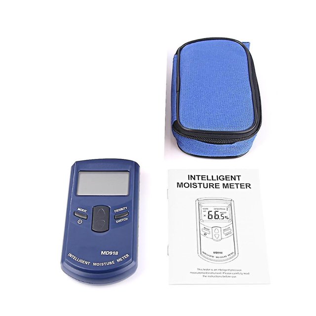 Medidor de madera inductivo Detector de humedad de madera Medidor digital para Woo