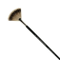 Creative Mark Hamburg Premiere Professional Oil Painting Brushes - Fan #24 Oil Paint Brush - Handmade in Germany, Natural & Synthetic Hair Blend, Long Triple-Lacquered Birch Handle