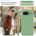 thumbnail image 5 of KOMI Silicone Case for Google Pixel 8 5G, Shockproof, DustProof - Mint, 5 of 5