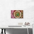 thumbnail image 2 of ARTCANVAS Pizza On Wooden Table Diner Restaurant decor Canvas Art Print - Size: 18" x 12" (1.50" Deep), 2 of 9