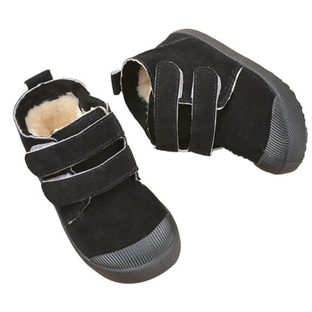 Quealent Unisex Baby Shoes Boys Girls Lightweight Breathable Strap Athletic Running Shoes for Little Kids (Black 5.5 Years)