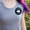 thumbnail image 2 of Porcupine Don't Be A Prick Funny Pinback Button Pin, 2 of 4