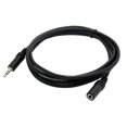 thumbnail image 1 of 10ft 3.5mm 1/8 Audio Estéreo Aux Auricular Cable Extensión Cable Macho a Fem Tmvgtek Componentes de Computadoras, 1 of 6