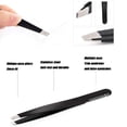 thumbnail image 3 of Cribun 5 in 1 Eyebrow Kit, Professional Eyebrow Grooming Set, Eyebrow Trimmers Set for Women and Men, Including Brow Razors Trimmer, Brush, Eyebrow Scissors, Slant Tweezers, 3 of 6
