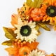 thumbnail image 5 of Wreath Simulation Maple Leaf Sunflower Door Hanging Rattan Wreath Home Decoration, 5 of 8