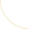 thumbnail image 2 of 10K Yellow Gold 20" 1.05mm D/C Open Cable Chain Necklace w/ Lobster Lock - Women, 2 of 4