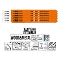 thumbnail image 2 of CMT JT318VF-5 5-Piece Jig Saw Blades for T-shank Jig Saws, 2 of 4