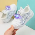 thumbnail image 3 of Zapatillas deportivas Sanrioed My Melody HelloKittys Kuromi para niña, zapatos informales Kawaii, accesorio de bricolaje, regalo para niños, color blanco, 3 of 5