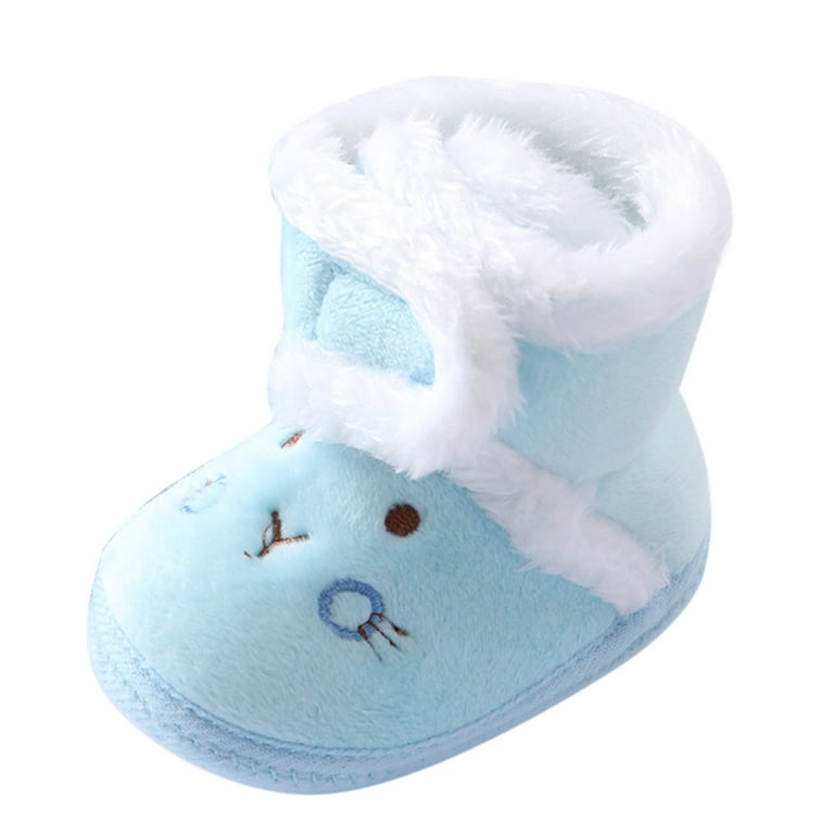 Bysome Toddler Boys Girls Shoes Shoes Soft Baby Snow Booties