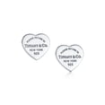 thumbnail image 3 of Pendientes De Plata De Oro Rosa 925 Tiffany Sparkles/Regalo De Cumpleaños, 3 of 4