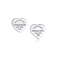 thumbnail image 3 of Pendientes De Plata De Oro Rosa 925 Tiffany Sparkles/Regalo De Cumpleaños, 3 of 4