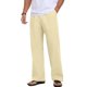 thumbnail image 5 of Pantalones Sailwind casual de lino para hombre, playa, verano, beige y amarillo, 5 of 6