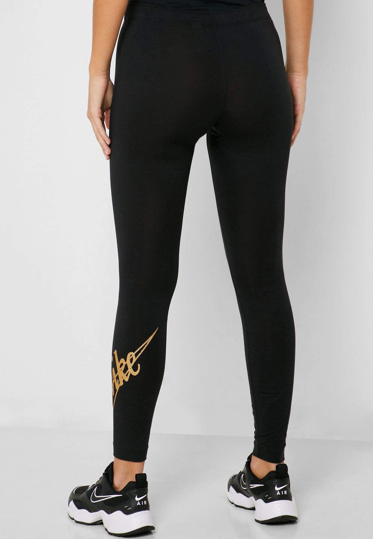 nike glitter logo leggings