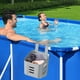 thumbnail image 1 of Juego de cestas de almacenamiento para piscina, contenedores para guardar juguetes de piscina, accesorios para piscinas elevadas, diseño de 2 niveles con estructura metálica, plegables y, 1 of 8