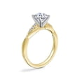 thumbnail image 3 of Diamond-Capitals 0.65 Ct Round Cut Unique Solitaire Genuine Diamond (F-G/VS1) Ring for Engagement Gift Solid 18K Yellow Gold Size 7.5, 3 of 8