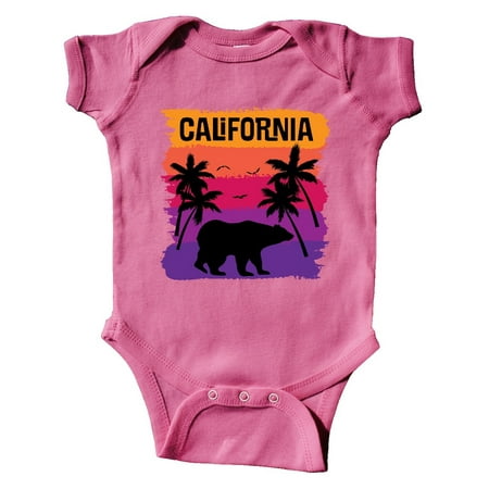 

Inktastic California Sunset Vacation Beach Gift Baby Girl Bodysuit