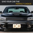 thumbnail image 6 of Easygdp Sloth Yoga License Plate Car Front License Plate Car Decoration Car Accessories Front Tag Plate Standard Size, 6 of 8