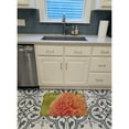 thumbnail image 3 of Carolines Treasures TMTR0232RUG Floral by Malenda Trick Machine Washable Memory Foam Mat 19Hx27W multicolor, 3 of 4
