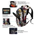 thumbnail image 5 of FORMRS Kids School Backpack Elementary Student Unisex Travel Bookbag with Reflective Stripes, American Eagle Pattern, 5 of 7