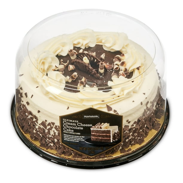 Marketside Ultimate Cream Cheese Chocolate Cake 49 Oz Walmart Com