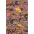 thumbnail image 1 of Safavieh Cedar Brook 4' X 6' Handmade Cotton Pile Rug in Brown, 1 of 6