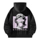 thumbnail image 5 of Sudadera con capucha Cómoda con bolsillos Sudadera con capucha de manga larga Sudadera con capucha para mujer y hombre Negro, 5 of 8