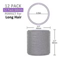 thumbnail image 5 of Jumbo Size Hair Roller Sets, Self Grip Hair Curlers,(2 Size 24 Packs), 5 of 5