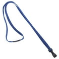 thumbnail image 3 of 5 Pack - MRI Safe ID Lanyards (No Metal) with Plastic No Twist Clip & Safety Breakaway Clasp - Great for Radiology Pathologists - Neck Strap I.D. Badge Holders by Specialist ID (Royal Blue), 3 of 8