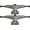 Raw, variant on Essentials Single Skateboard Trucks Raw - Hanger 5" Axle 7.75" (Set of 2)